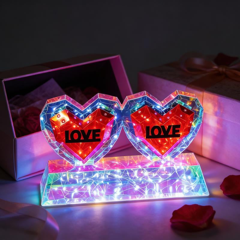LED Romantic Glow Heart Ornament