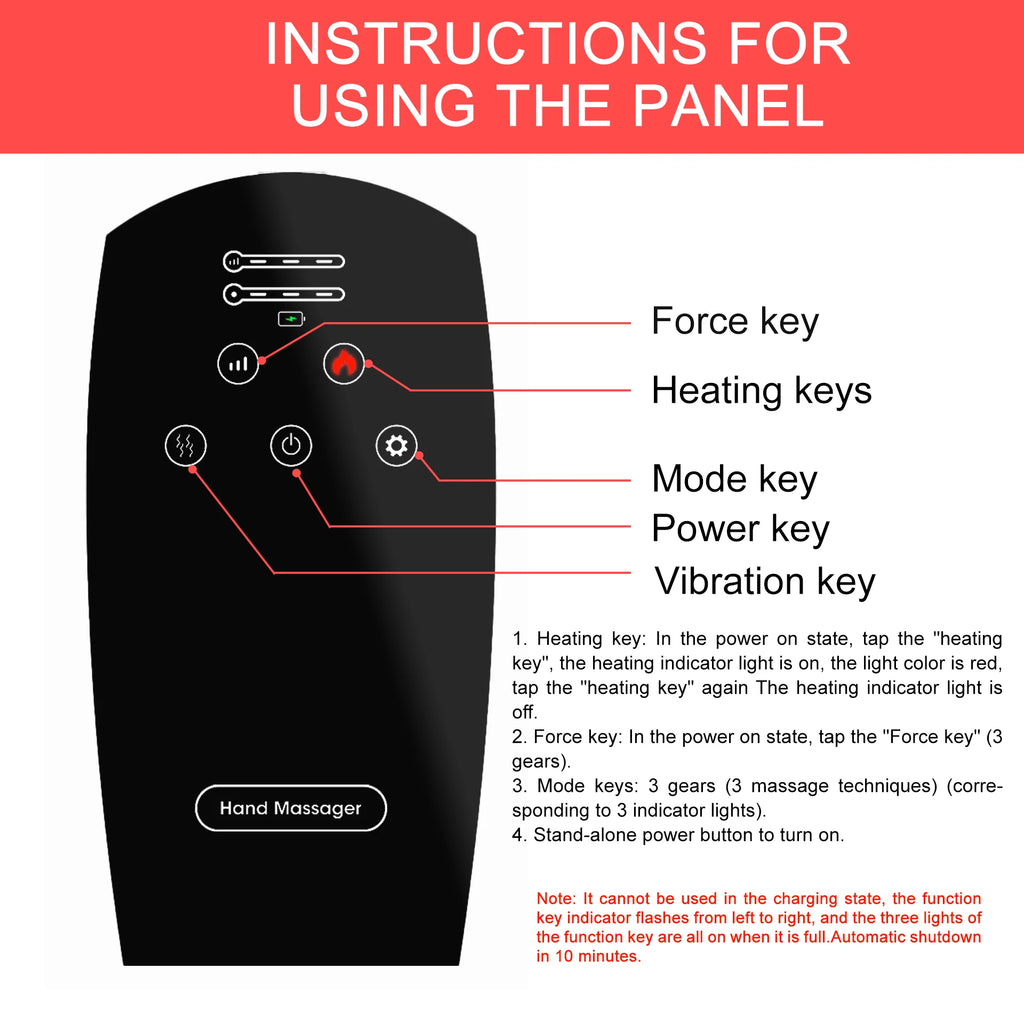 Luxe Hand Massager - Self care Gift for Stress Relief 