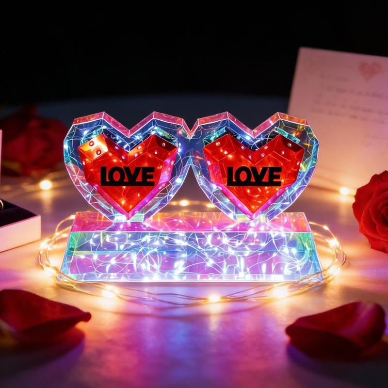 LED Romantic Glow Heart Ornament