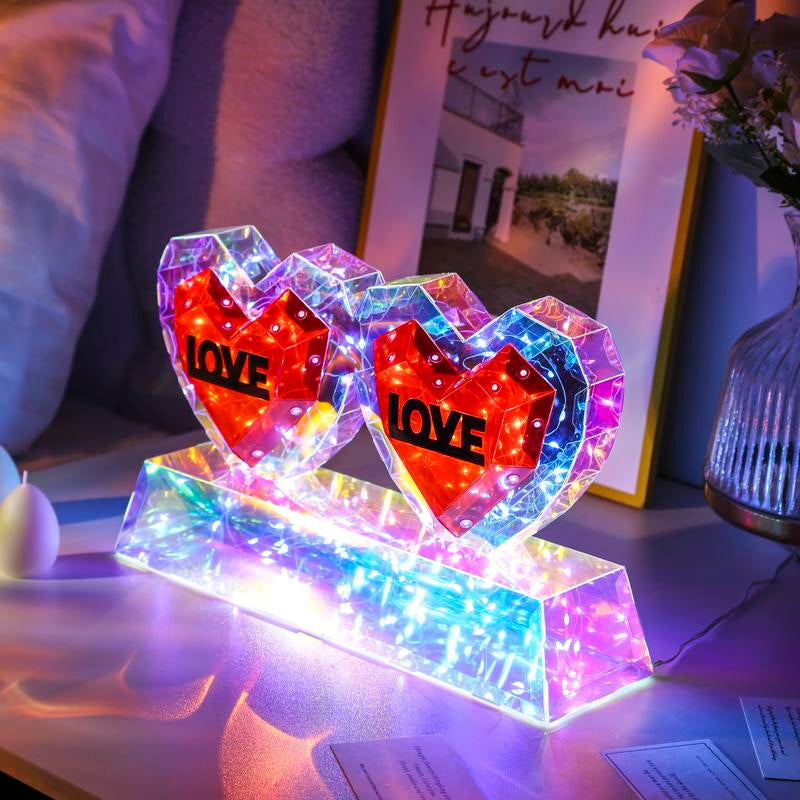 LED Romantic Glow Heart Ornament