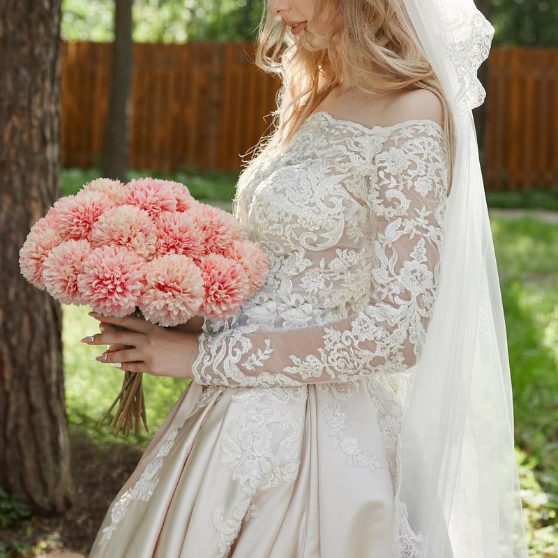 Artificial Chrysanthemum Flowers (24 Pcs)