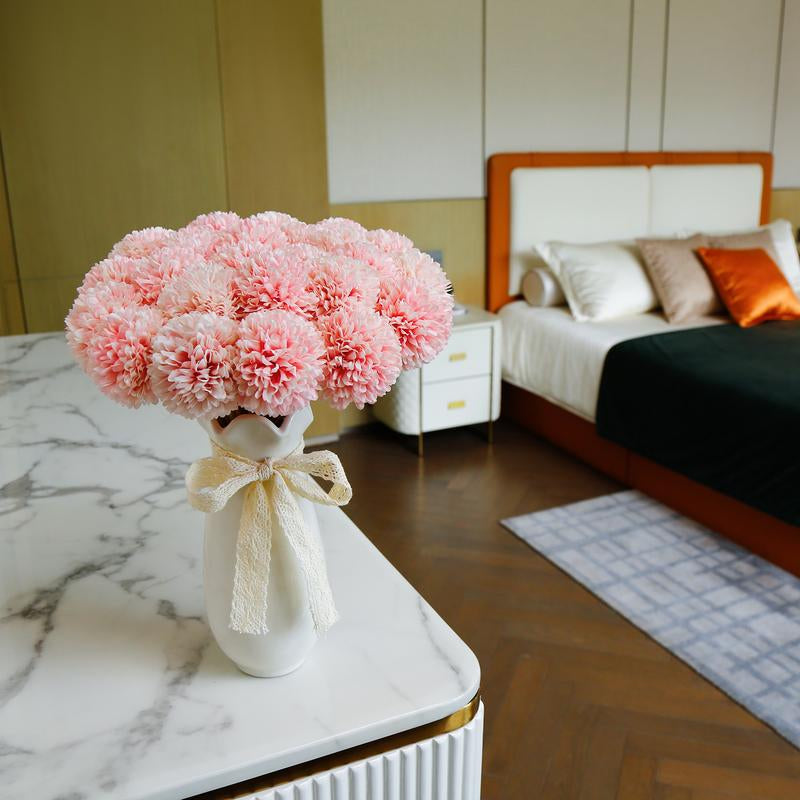 Artificial Chrysanthemum Flowers (24 Pcs)