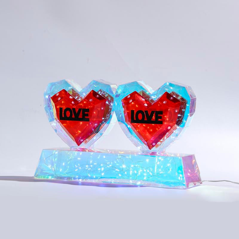 LED Romantic Glow Heart Ornament