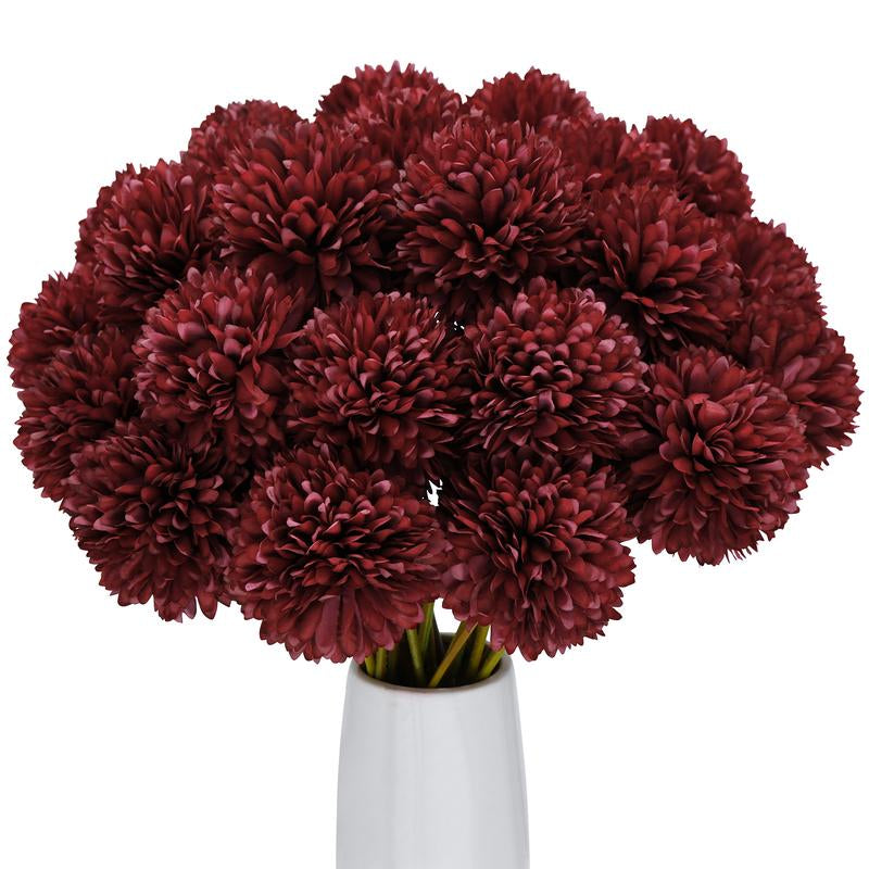 Artificial Chrysanthemum Flowers (24 Pcs)