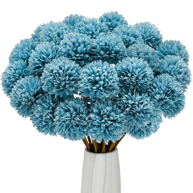 Artificial Chrysanthemum Flowers (24 Pcs)
