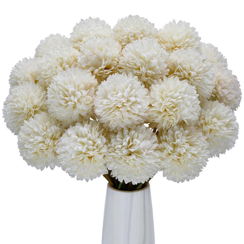 Artificial Chrysanthemum Flowers (24 Pcs)