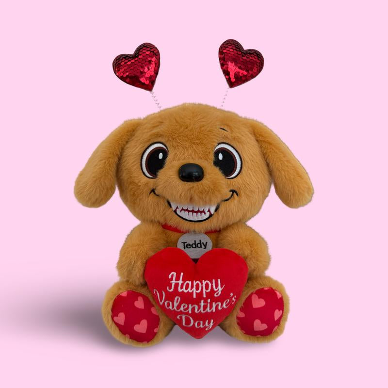 Puppy Teddy Valentine's Day Plush Toy