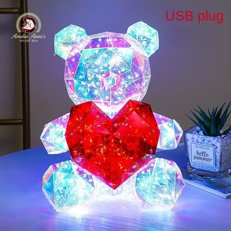 Teddy Bear Lamp - 30 cm