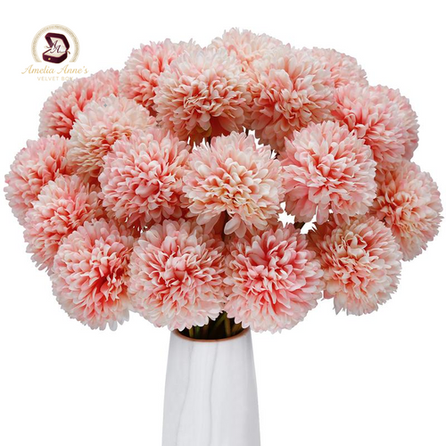 Artificial Chrysanthemum Flowers (24 Pcs)